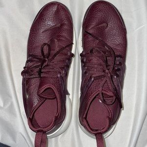Maroon Nike Running Shoes